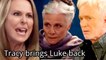 General Hospital Shocking Spoilers Tracy gives information about Luke, Anthony Geary confirms return to GH