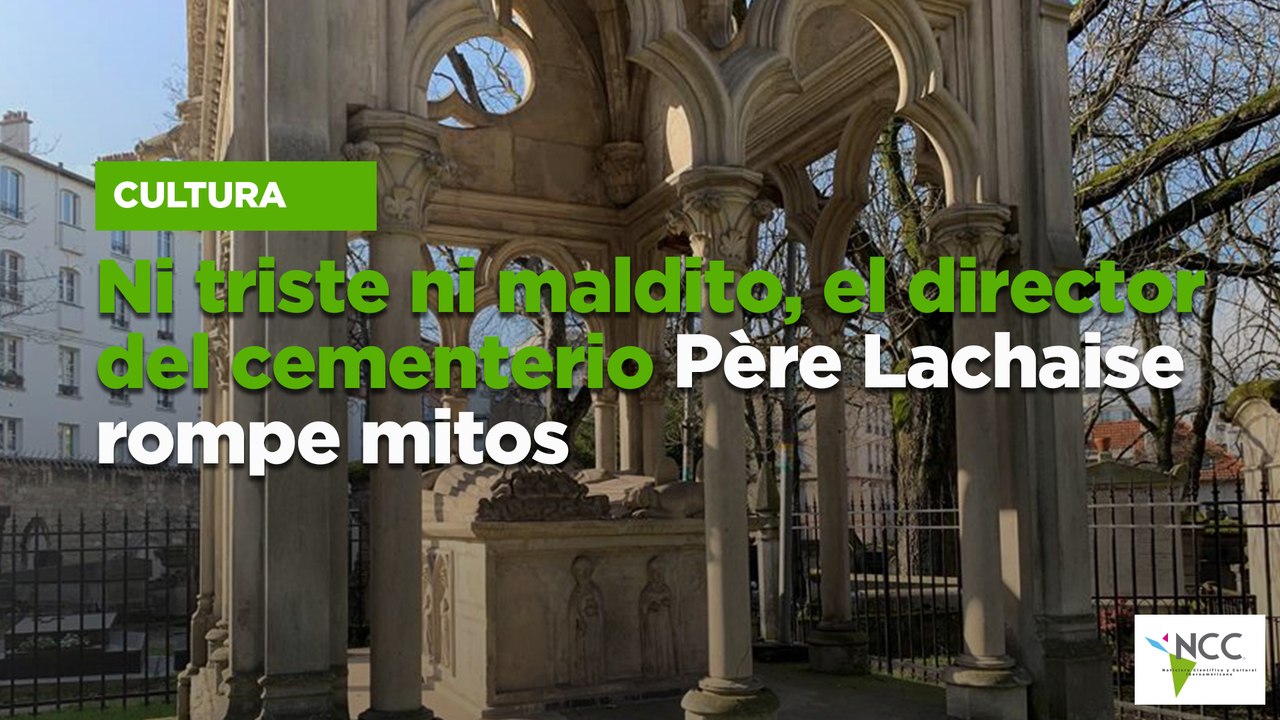 Ni triste ni maldito, el director del cementeri...