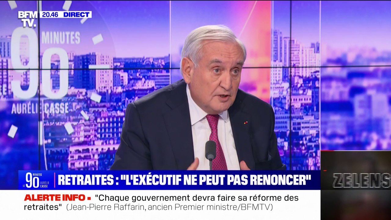 Pour Jean-Pierre Raffarin, la Nupes "provoque plutôt l'affrontement" que le "rassemblement"