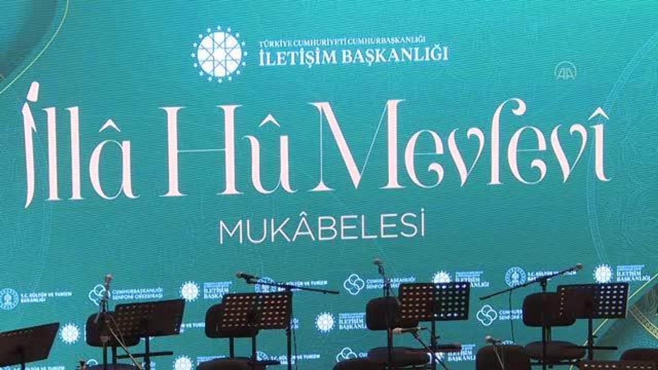 Mevlana'nın vuslatının 750. yılı anısına "İlla Hû Mevlevî Mukabelesi" düzenlendi