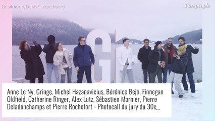 Video herunterladen: Michel Hazanavicius et Bérénice Bejo : Regards complices et gestes tendres au Festival de Gérardmer