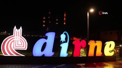 Edirne'de Regaip Kandili coşkusu