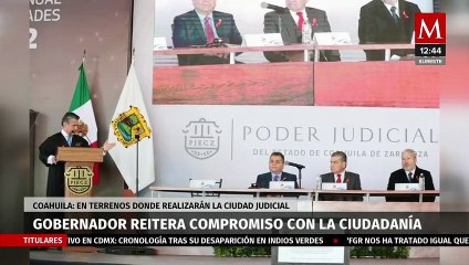 "Coahuila es tercer lugar nacional en Sistema de Justicia Penal": Miguel Riquelme
