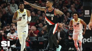 Damian Lillard Reacts to Historically Efficient 60-Point Game