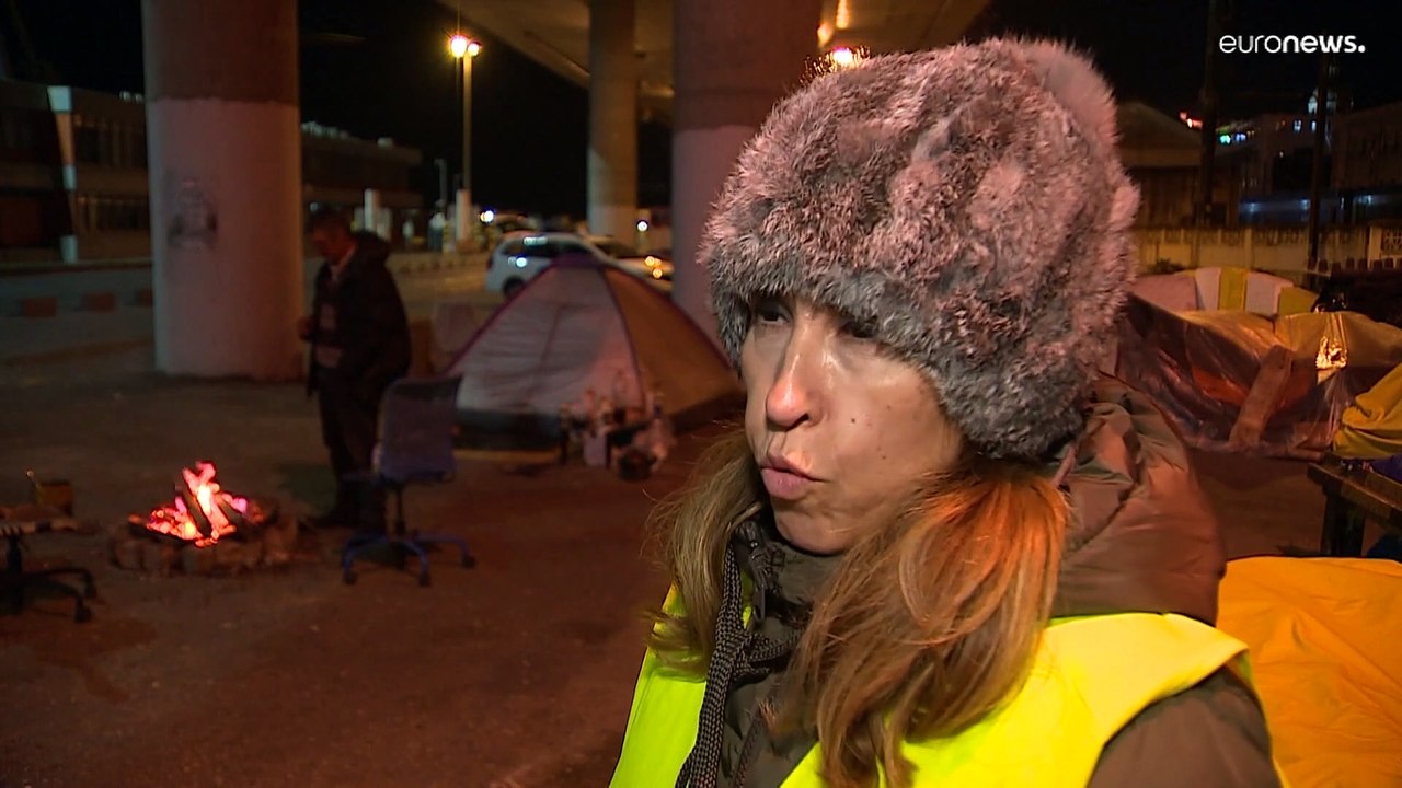 Tiefschnee in Südkorea - weiße Flocken auf dem höchsten Berg in Oman