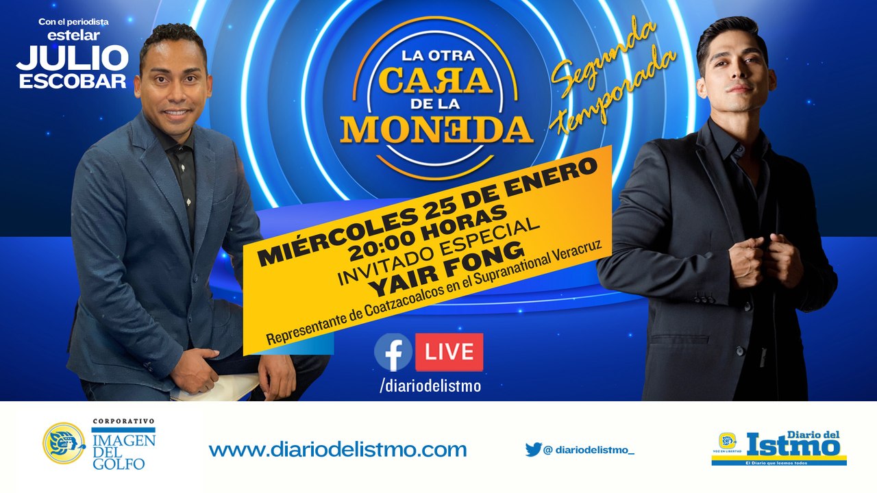 Programa 71vo 2da Temporada  Invitado: Yahir Fong "Participante Supranational Veracruz"  Con: Julio Escobar