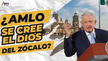 AMLO y la disputa de las marchas en el Zócalo