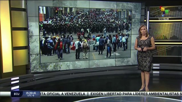 Organismos de DD.HH. en Perú denunciaron el grave escenario de represión sin precedentes históricos