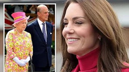 Download Video: Princess Kate follows Queen and Philip's golden rule on public engagements.