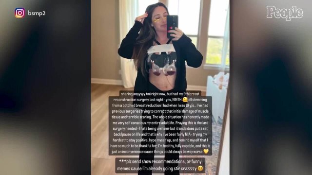 Bristol Palin Reveals She Underwent 9th Breast Reconstruction Surgery to Fix 'Botched' Reduction