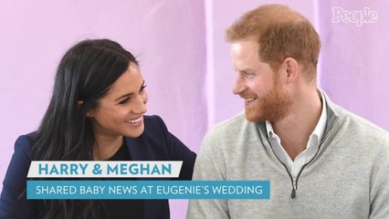 Prince Harry Says He and Meghan Markle Shared Their Pregnancy News at Princess Eugenie's Wedding