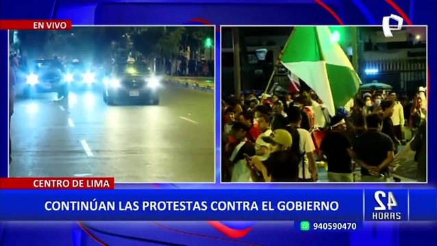 Protestas en Lima: así se desarrollaron las manifestaciones en contra del gobierno