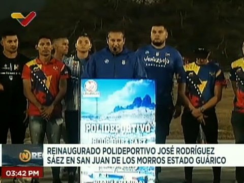 Gobernación de Guárico rehabilita el Polideportivo José Rodríguez Sáez de San Juan de los Morros