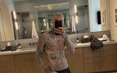 Travis Barker's New Tattoo Is a Tribute to His Wife Kourtney Kardashian