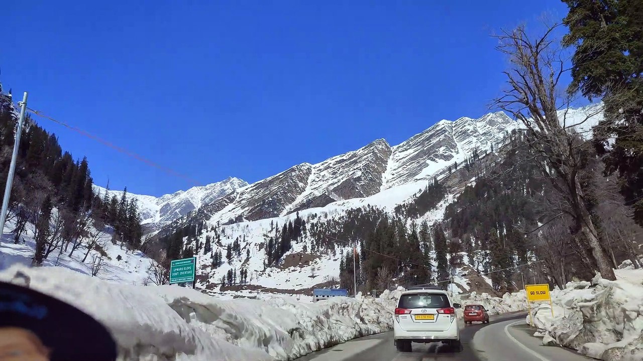 सोलंग वैली से अटल टनल का खूबसूरत सफर I हिमाचल I Beautiful journey from Solang Valley to Atal Tunnel Ajesh Sharma