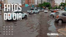 Chuva entra pela madrugada em Belém e deixa dia de prejuízos