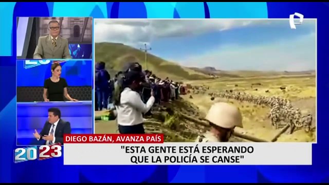 Diego Bazán: En algunas partes del país se está desatando una inminente guerra civil