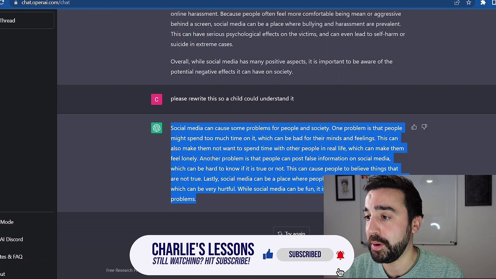 ⁣ChatGPT Teacher Tutorial: AI for your ESL class!
