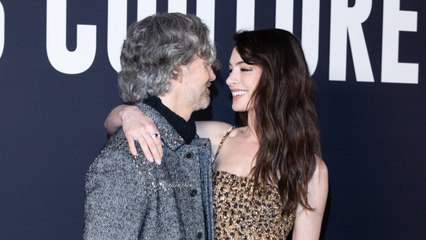 Anne Hathaway Just Revived Her Role as Catwoman in Head-to-Toe Cheetah Print at Paris Fashion Week