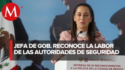 Sheinbaum reconoce trabajo de Ernestina Godoy y García Harfuch en Fiscalía y SSC
