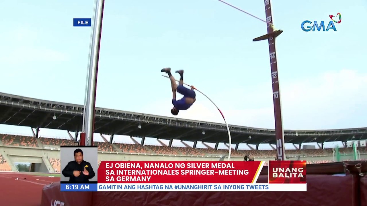 EJ Obiena, nanalo ng silver medal sa Internationales Spring-Meeting sa Germany | UB