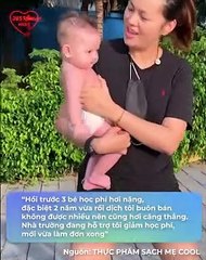 “Mẹ 5 con” Diễm Châu bán hàng 10 tiếng/ngày, áp lực kinh tế phải xin giảm học phí cho con