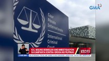 ICC, muling sisimulan ang imbestigasyon sa kampanya kontra-droga ng Pilipinas | UB