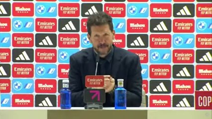 Queja arbitral del Cholo tras el derbi