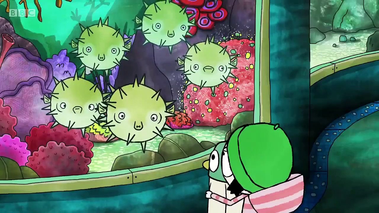 Sarah and duck - se3 - ep15 - planetarium aquarium hd watch