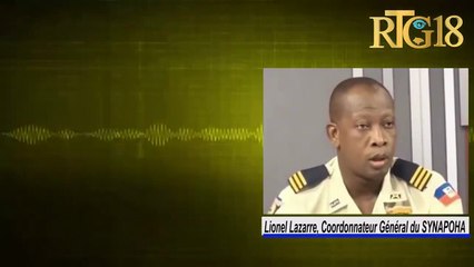 Kòdonatè jeneral SYNAPOHA Lionel Lazarre konfime nèg ak zam nan savyen asasinen anviwon 6 polisye