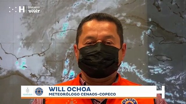 Cuña de alta presión dejará lluvias y vientos rachados este viernes en varias zonas de Honduras
