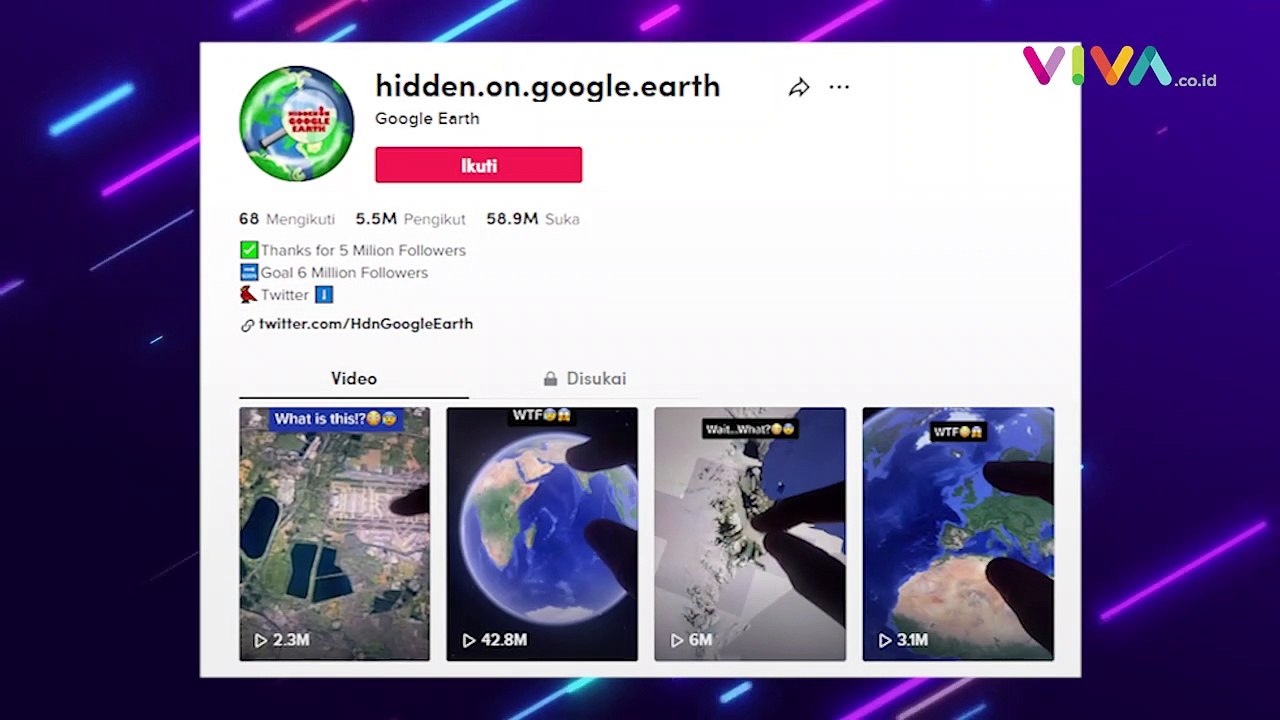 Bayangan Sosok Alien Keciduk di Google Earth