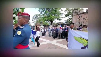 DECENAS DE PERSONAS RINDEN TRIBUTO A DUARTE EN EL ALTAR DE LA PATRIA Y LA ZONA COLONIAL