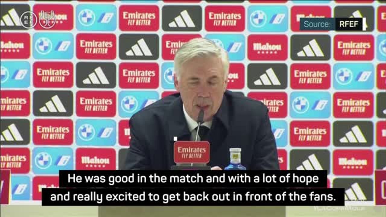 Ancelotti condemns fans' hanging Vinicius effigy