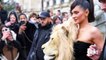 Kylie Jenner Wears Lion Head at Paris Fashion Week _ E! News