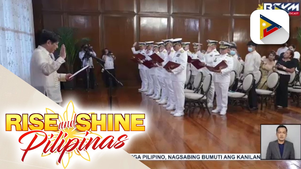 Pang. Ferdinand R. Marcos Jr., pinaalalahanan ang PCG na maging handa at alerto sa pagbabantay ng teritoryo ng Pilipinas