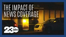 The impact of news coverage of mass shootings on the community