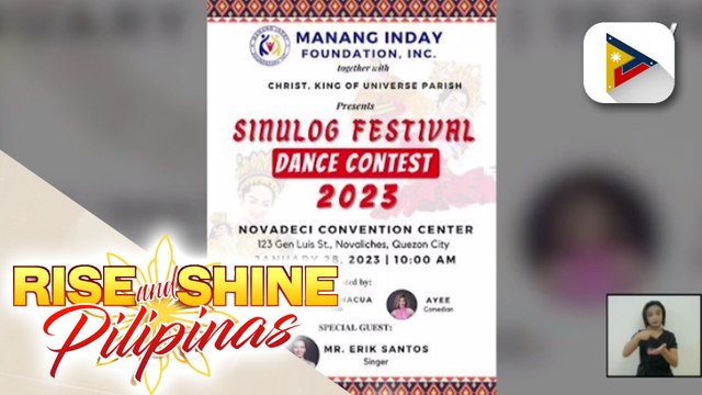 Sinulog Festival dance contest, isasagawa bukas sa Novaliches, QC