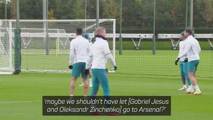 Guardiola defends selling Jesus and Zinchenko to Arsenal