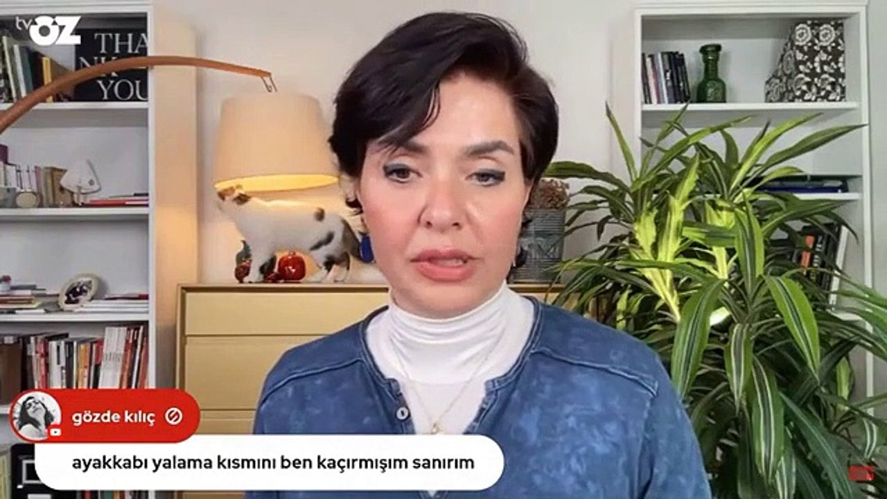 Özlem Gürses'in canlı yayınında ilginç anlar