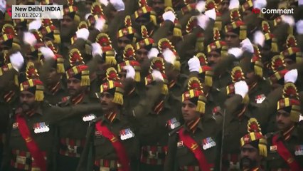 بدون تعليق: الهند تستعرض قوتها العسكرية خلال احتفالات يوم الجمهورية