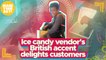 Ice candy vendor's British accent delights customers | Make Your Day