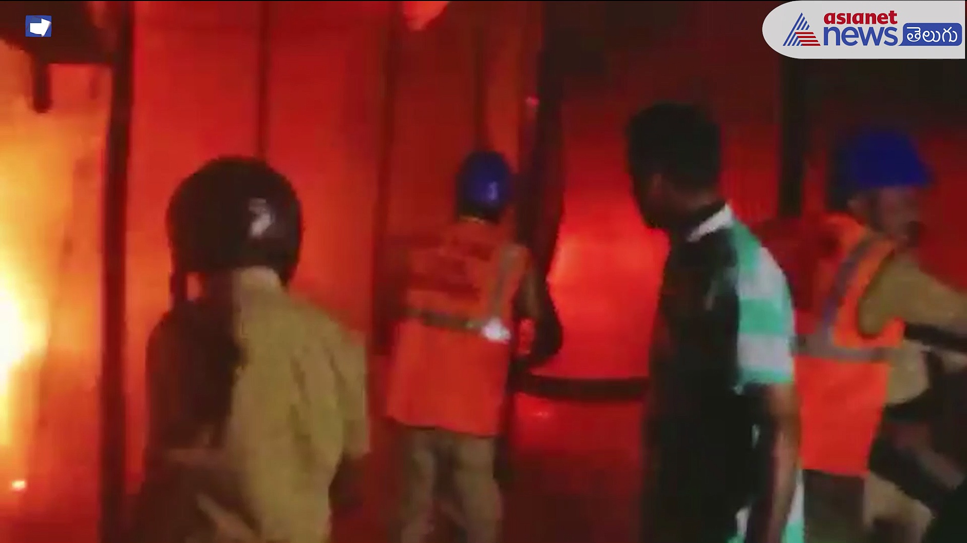 పెనుగంచిప్రోలు లక్ష్మీ తిరుపతమ్మ దేవస్థానం వద్ద భారీ అగ్నిప్రమాదం 