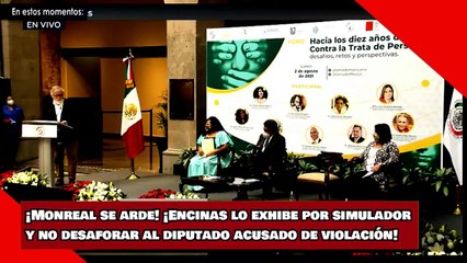 ¡Monreal se arde! ¡Encinas lo exhibe por simulador y no desaforar al diputado Saúl Huerta!