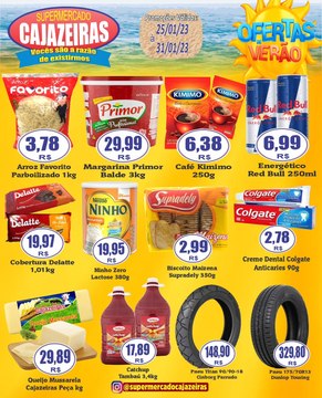 Verão de ofertas no Supermercado Cajazeiras. Confira as promoções imperdíveis!