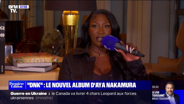 Un album très sensible : Aya Nakamura de retour avec DNK se livre à BFMTV