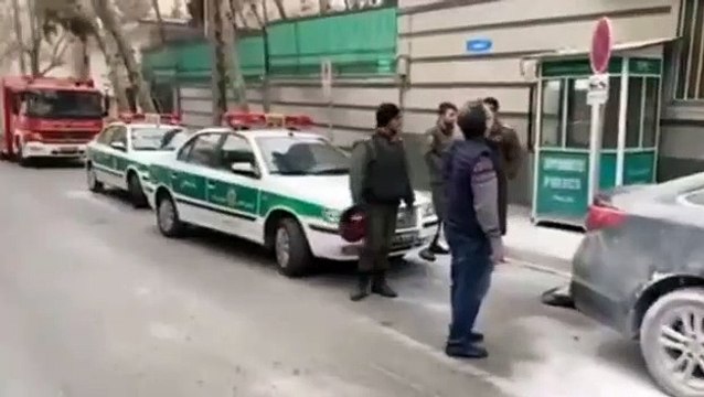 İran'ın başkenti Tahran'da Azerbaycan konsolosluğuna saldırı