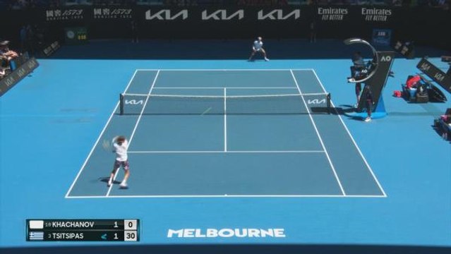 Tsitsipas overcomes Khachanov to reach maiden Australian Open final