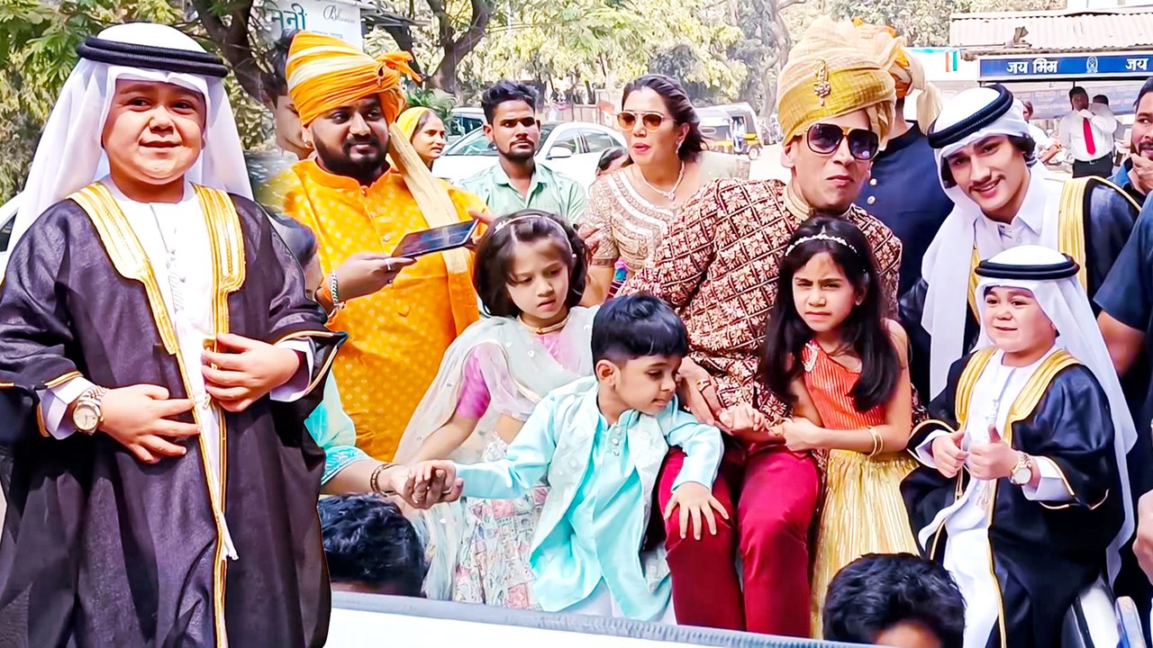 दोस्त Rahul Kanal की बारात में Shaikh Style में दिखे Abdu Rozik