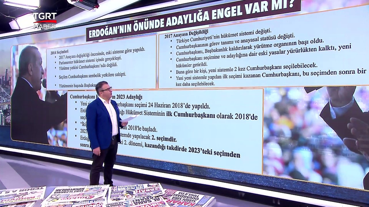 Erdoğan'ın Önünde Adaylığa Engel Var mı? - TGRT Haber